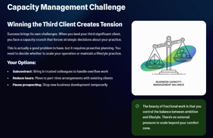 Designing Your Ideal Client Portfolio (And What Happens When You Hit Capacity)