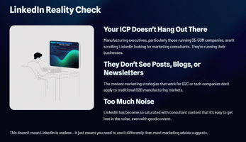 LinkedIn as a Phonebook: A More Realistic Strategy for Finding Fractional Clients